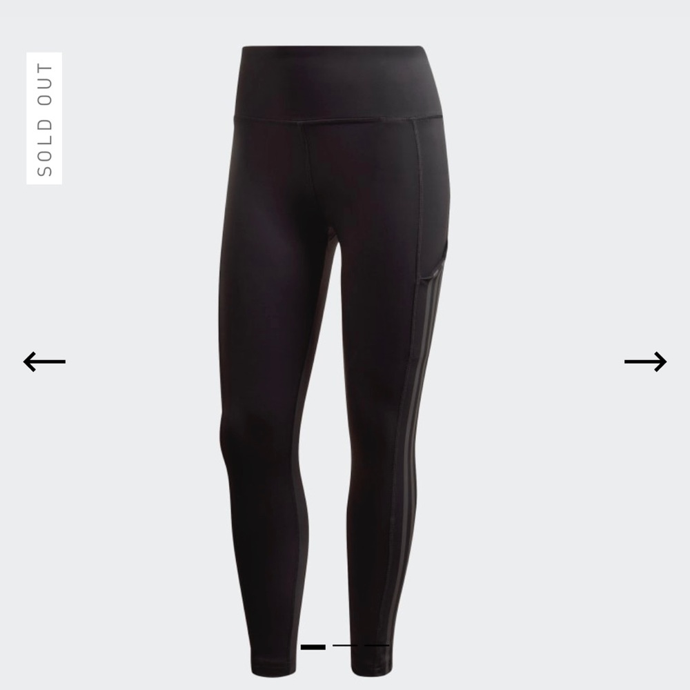 ADIDAS X UNIVERSAL STANDARD 3-STRIPES 7/8 TIGHTS
